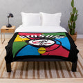 Erasure the Circus Inspired Plush Blanket