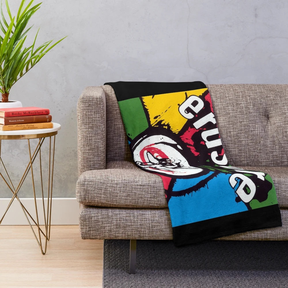 Erasure the Circus Inspired Plush Blanket