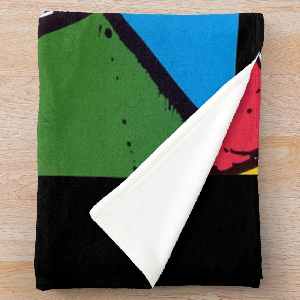Erasure the Circus Inspired Plush Blanket