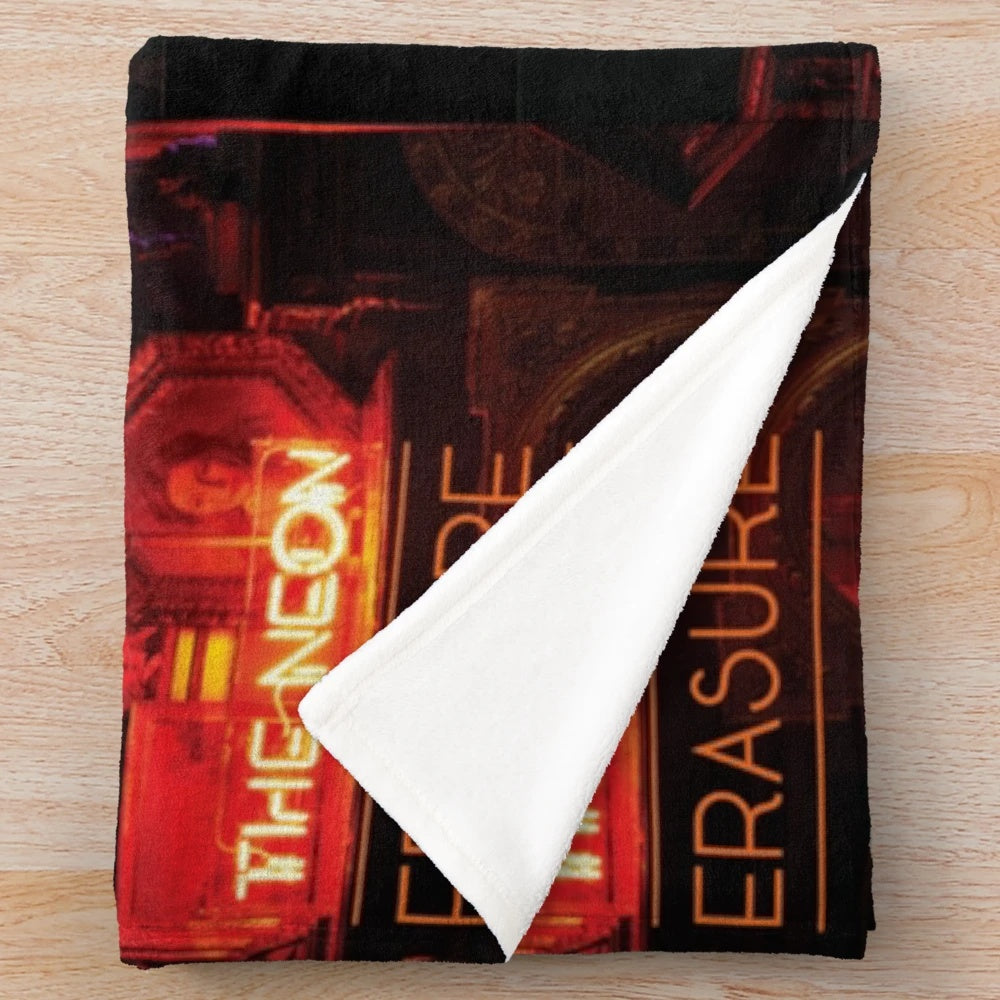 Erasure The Neon Concert Plush Blanket