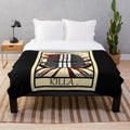 Escape from Tarkov-inspired Killa Tarot design plush blanket