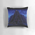 Soft and plush pillow featuring the iconic Monkey Island video game logo and Caribbean setting