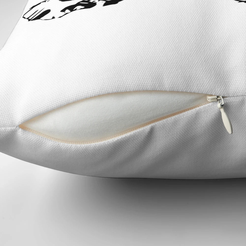 Decorative pillow featuring a rabbit design inspired by the C-drama "The Untamed"
