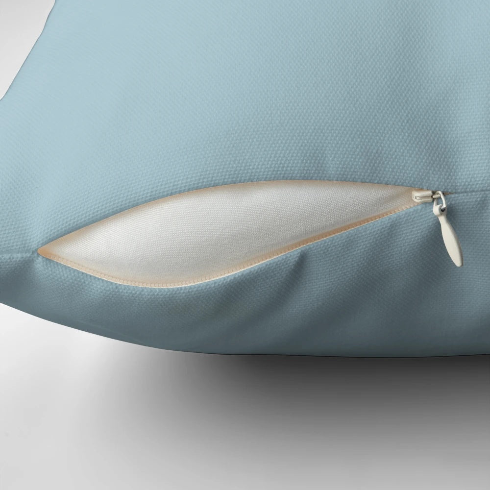 Soft, delicate moth wisp pillow with a whimsical, nature-inspired design
