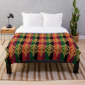 Ethnic Filipino Tribal Pattern Inaul Plush Blanket