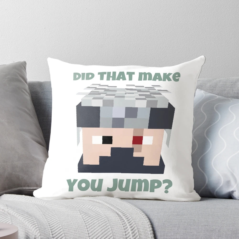 Etho's Secret Life Minecraft Youtuber Quote Pillow