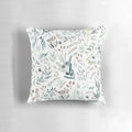 Eucalyptus leaves pillow with a scandinavian-style design