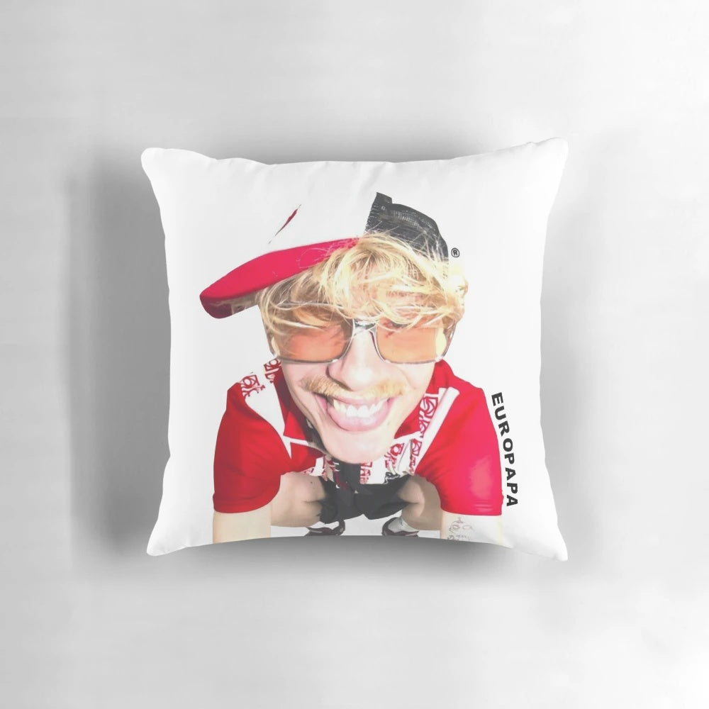 Europapa Joost Klein Eurovision Sticker Pillow - Pop Art Home Decor