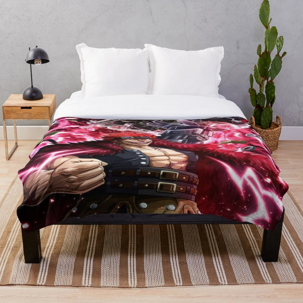 Eustass Kid One Piece Plush Blanket