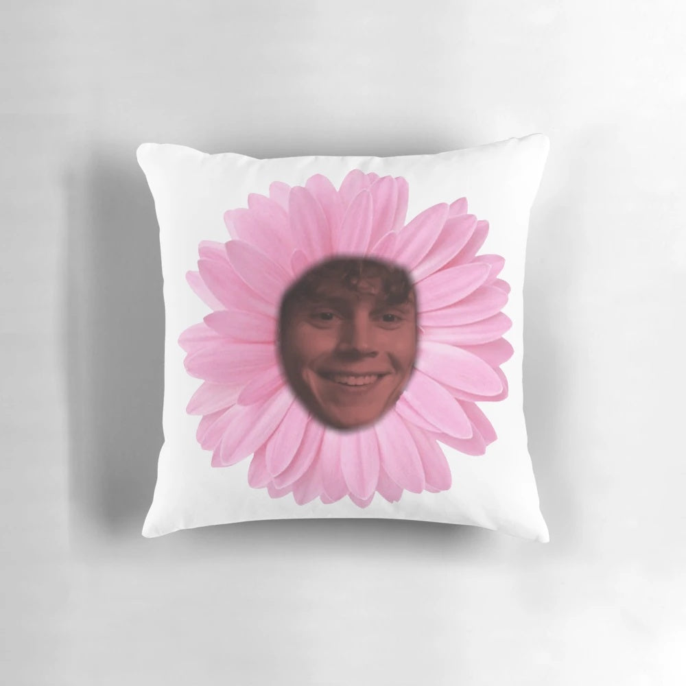 Decorative pillow featuring Evan Peters from American Horror Story