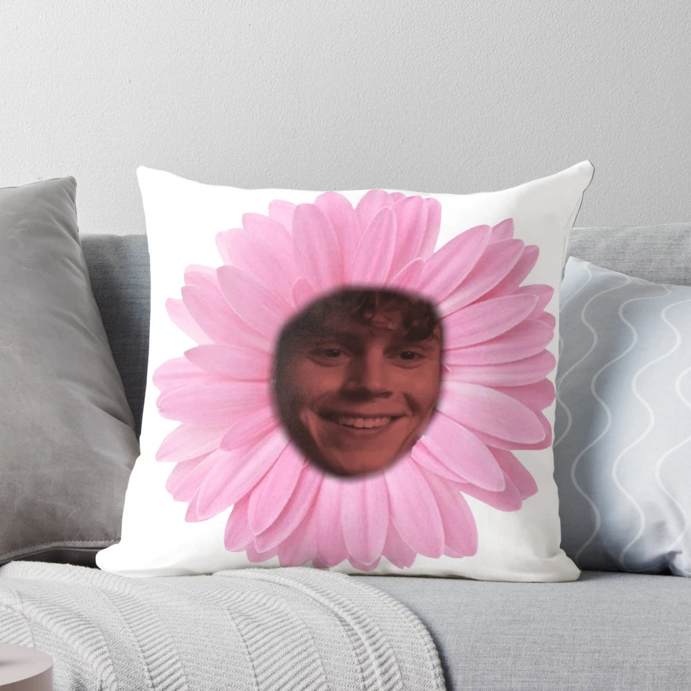 Decorative pillow featuring Evan Peters from American Horror Story