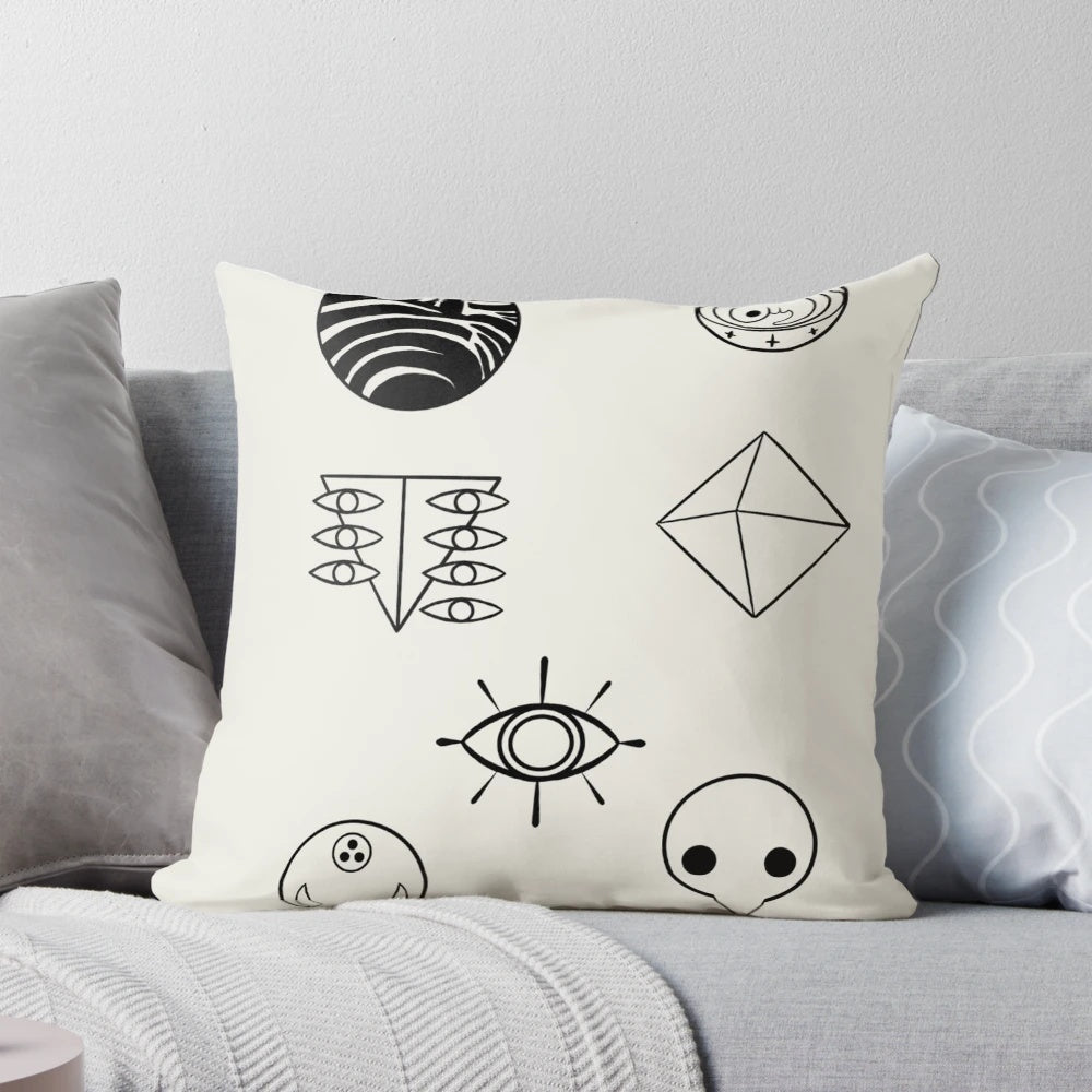 Evangelion Angels Anime Pillow - Soft, Comfortable Decorative Cushion