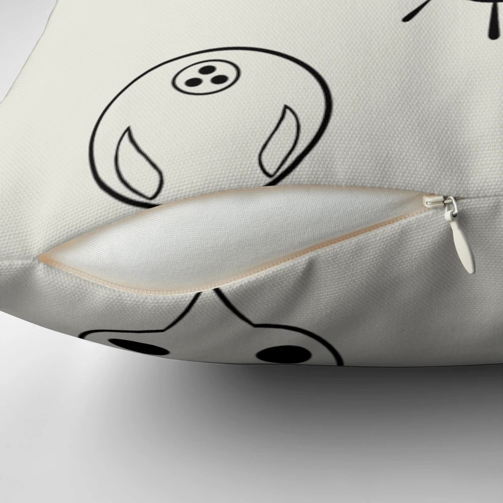 Evangelion Angels Anime Pillow - Soft, Comfortable Decorative Cushion