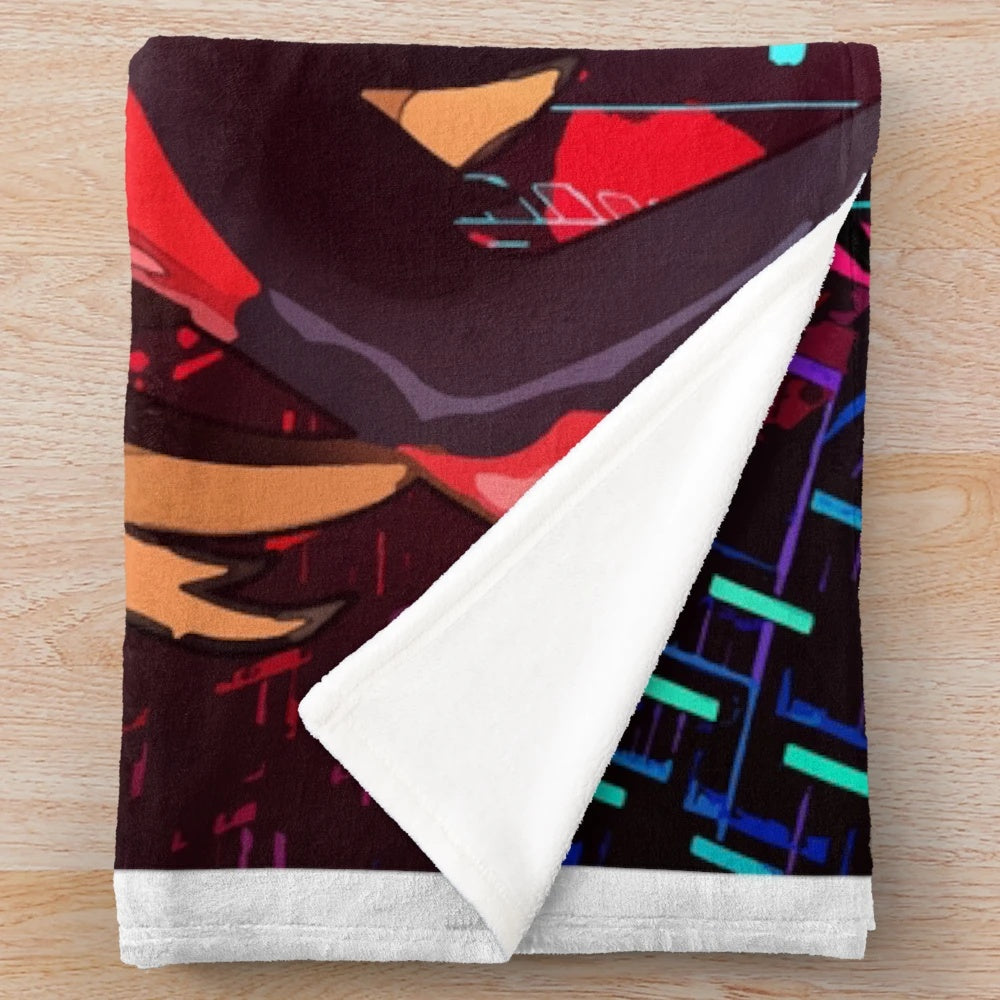 Evangelion-inspired Asuka Langley Sōryū plush blanket