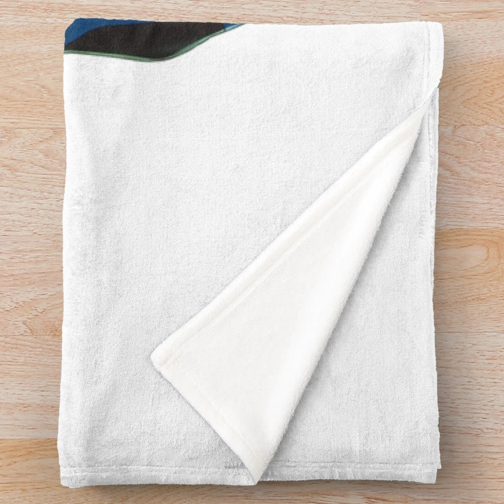 Evangelion-inspired plush blanket featuring Shinji Ikari from the classic anime series Neon Genesis Evangelion