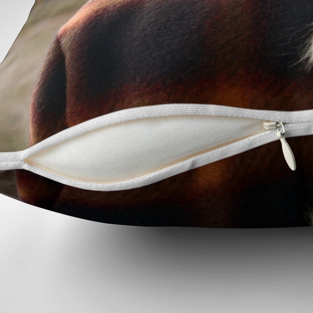 Soft, cozy pillow featuring Evermore-inspired design for Taylor Swift fans