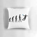 Soft and comfortable Evolution Handball Pillow featuring a handball player design