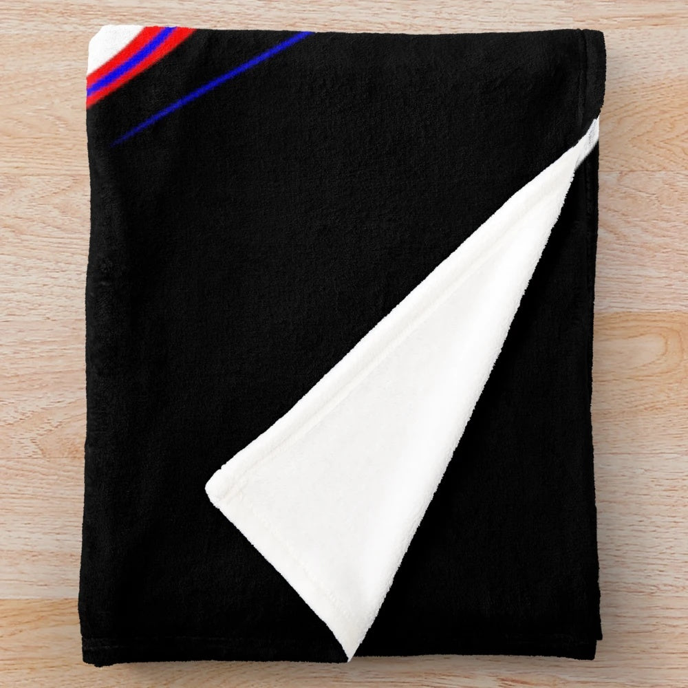 Spider-Man themed plush blanket featuring Miles Morales and Spider-Verse graphics
