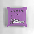 Comfortable 'I Can't I Have Star Academy' themed pillow for fans