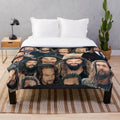 Jason Momoa Collage Plush Blanket