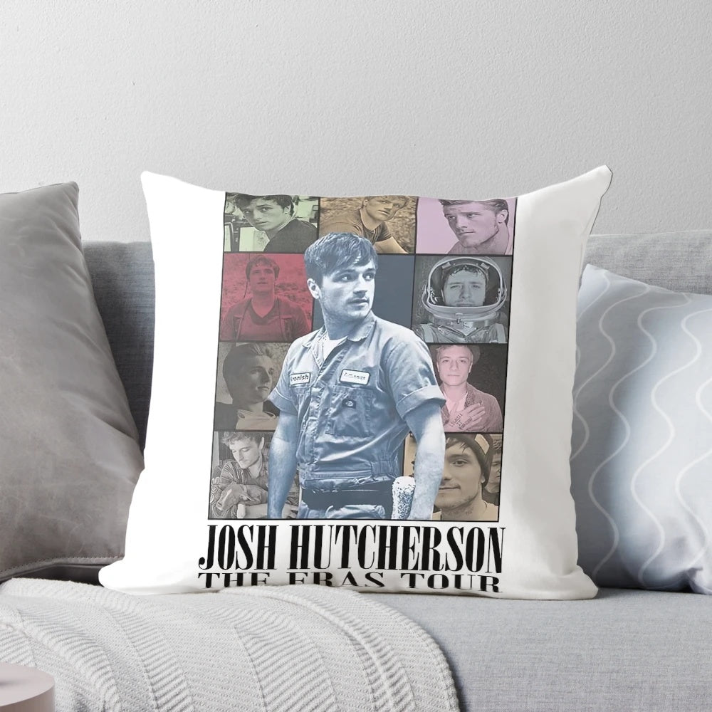 Josh Hutcherson "The Eras Tour" Pillow featuring Five Nights at Freddy's characters