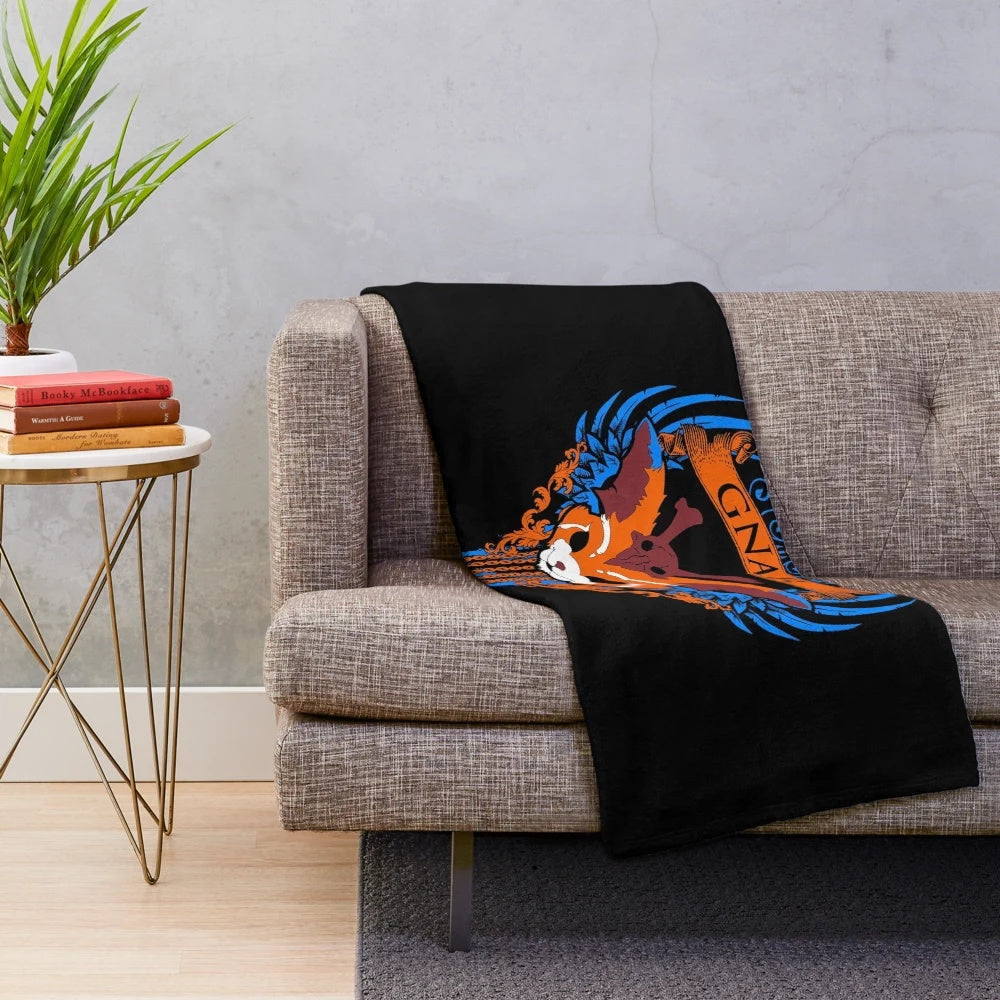 League of Legends themed plush blanket
