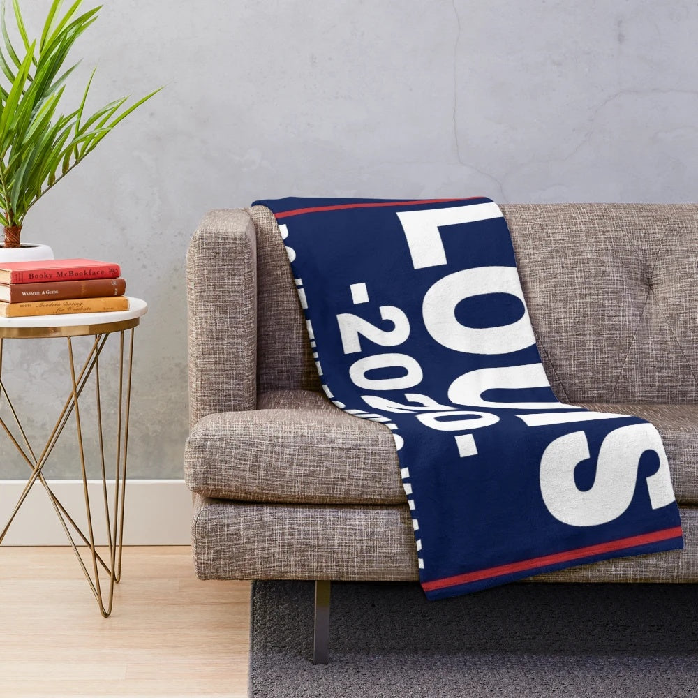 Louis Tomlinson Inspired Plush Blanket for One Direction Fans