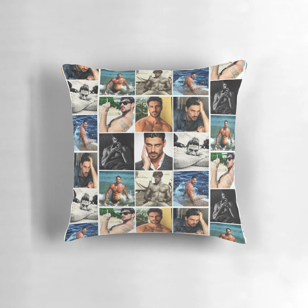Striking Michele Morrone 365 DNI 'Baby Girl' limited edition pillow