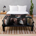 Prison Break Inspired Plush Blanket with Character Imagery