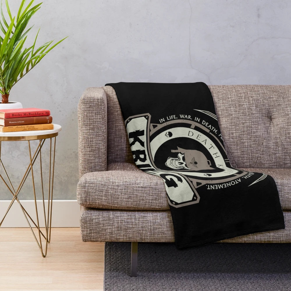 Warhammer-themed plush blanket with limited edition design
