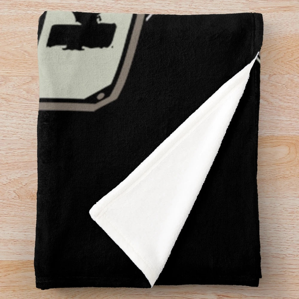 Warhammer-themed plush blanket with limited edition design