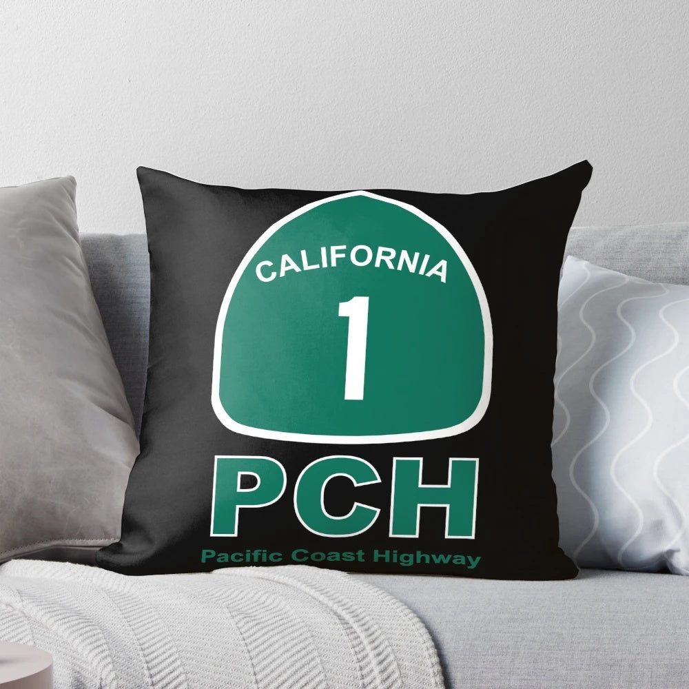 Pacific Coast Highway No 1 Pillow - Bring the Scenic Route Home