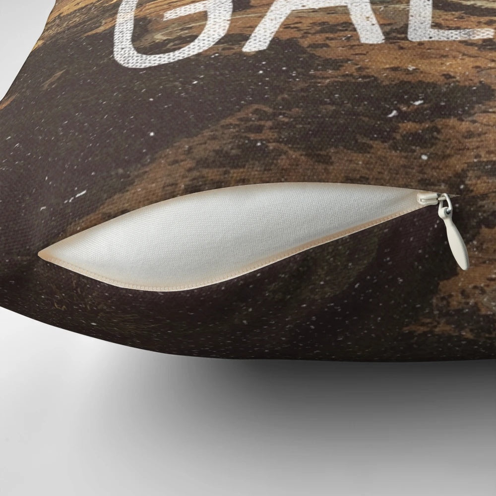 Explore Galore Pillow featuring nature and mountain landscapes of New Zealand