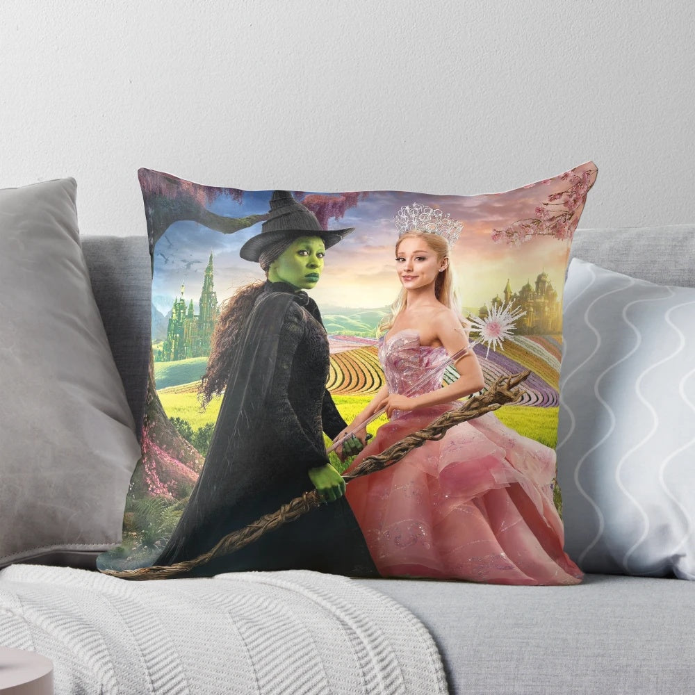 A captivating image of the Wicked musical, featuring the iconic characters Elphaba and Glinda.
