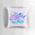 Whale shark anatomy pillow showcasing the intricate features of this majestic marine creature