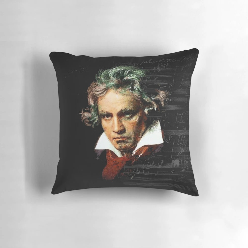 Ludwig van Beethoven Pillow - Celebrate the Genius of the Classical Composer
