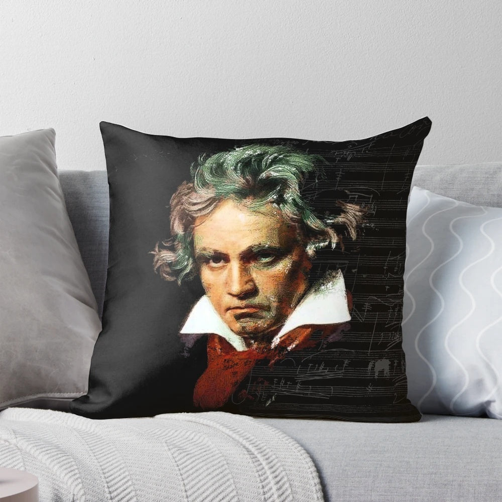 Ludwig van Beethoven Pillow - Celebrate the Genius of the Classical Composer