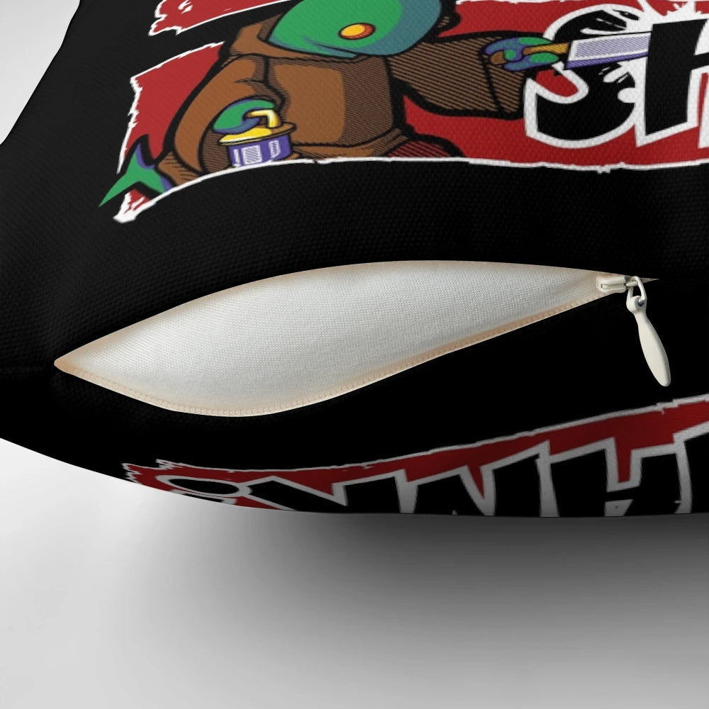 Vibrant Final Fantasy Tonberry Pillow
