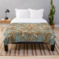 Plush blanket with beautiful, unique design patterns