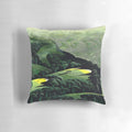 Pillow featuring Eyvind Earle's iconic magic realism paintings