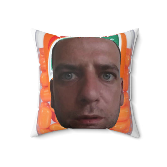 Cozy Callum-inspired pillow featuring the popular YouTuber's branding