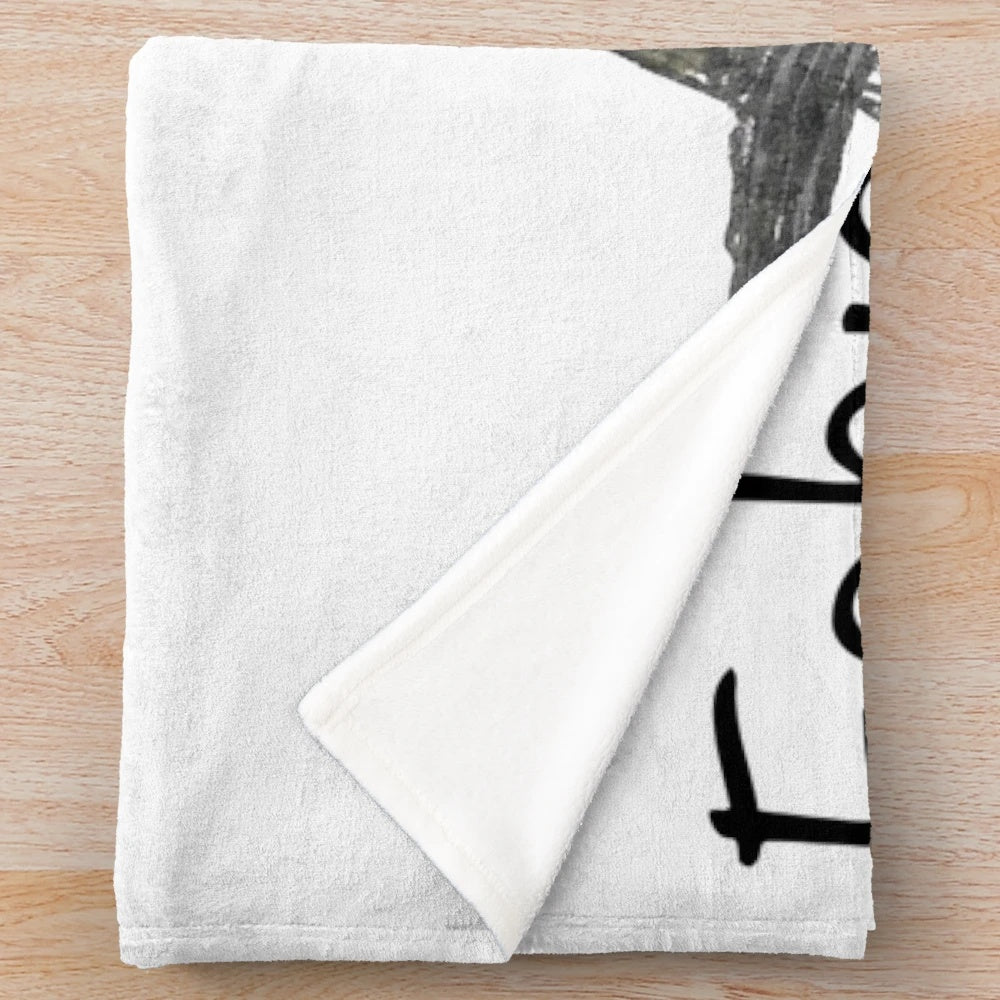 Fabio Wibmer inspired mountain bike plush blanket