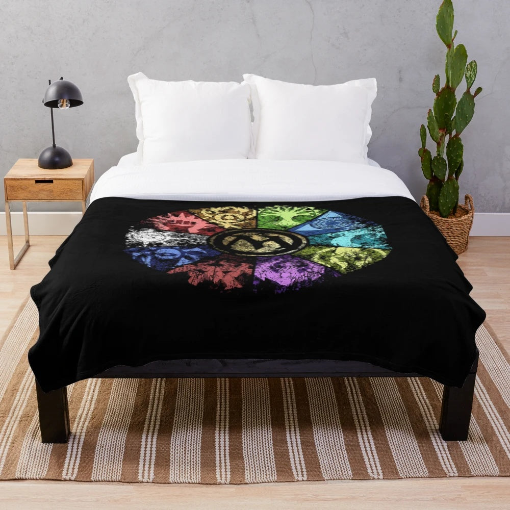 Magic: The Gathering Faded Guild Plush Blanket