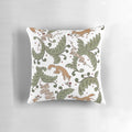 Vibrant 'Bold' Pillow Featuring Foxes and Roses Inspired by Fairytales