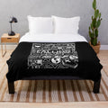Falling in Reverse-inspired plush blanket