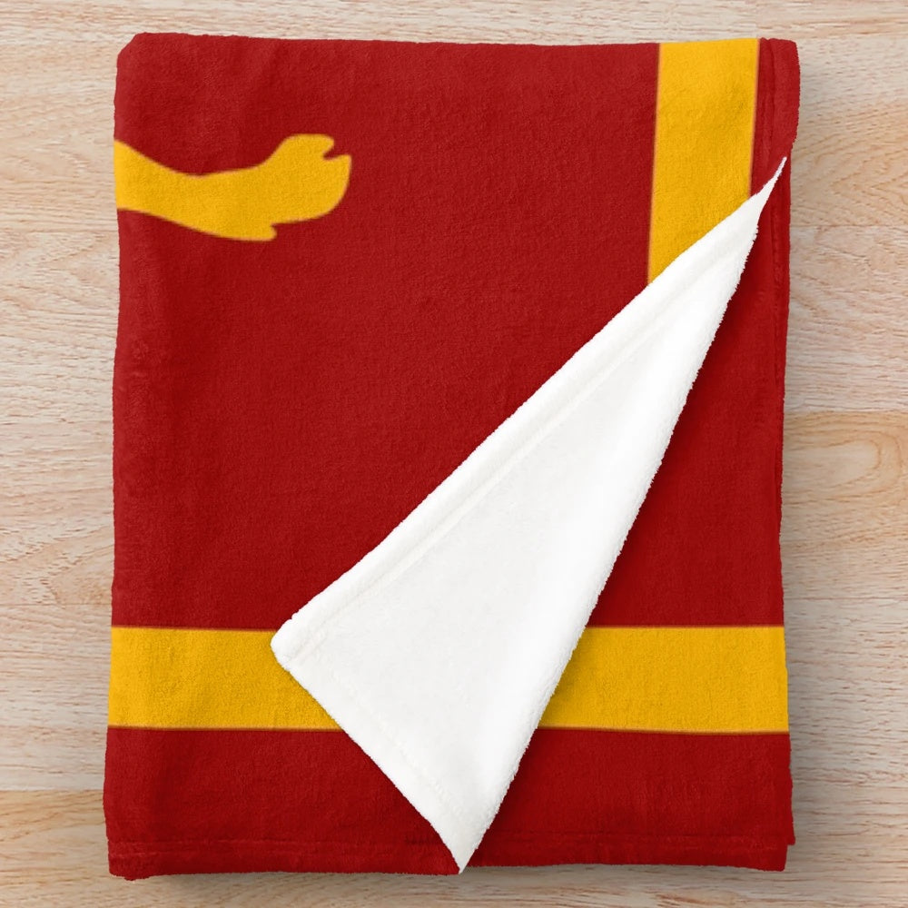 Fallout Caesar's Legion inspired plush blanket