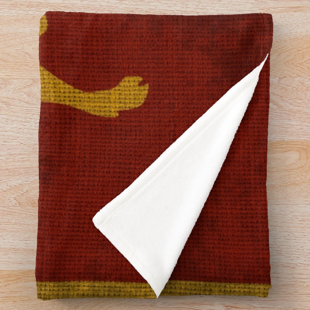 Fallout-inspired Caesar's Legion plush tapestry blanket