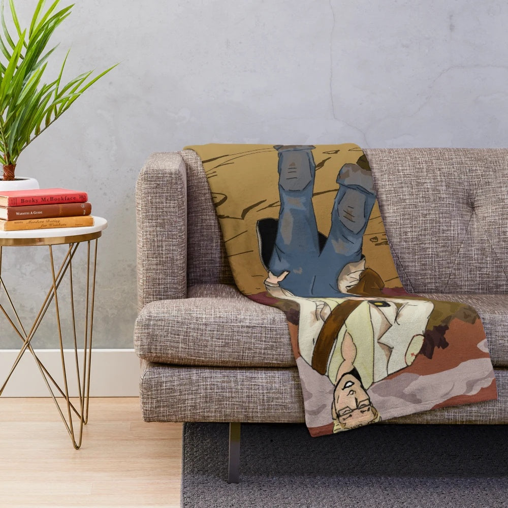Fallout New Vegas Arcade Gannon Plush Blanket
