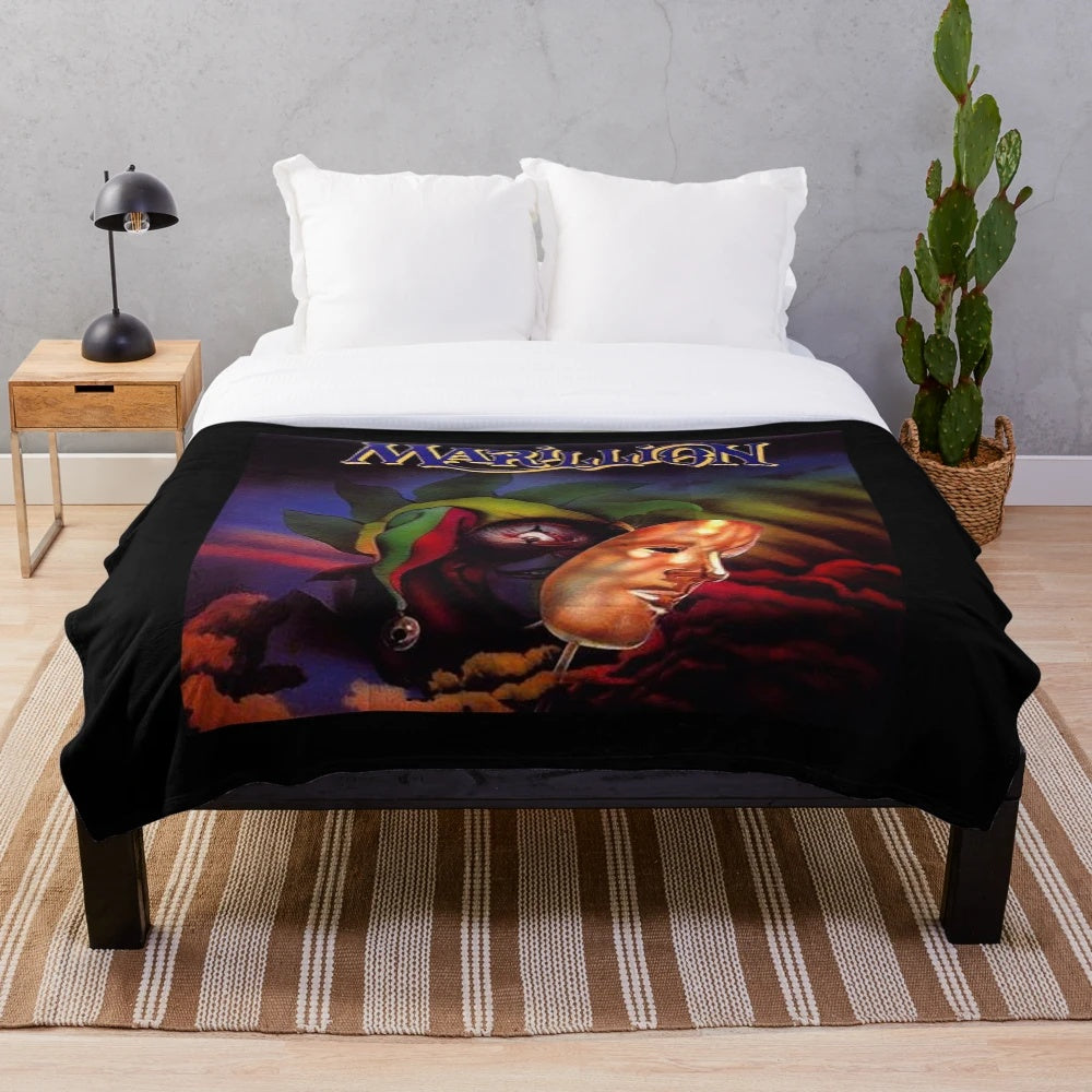 Fanart music plush blanket featuring album artwork