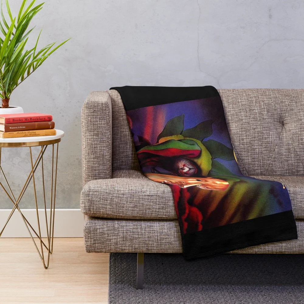 Fanart music plush blanket featuring album artwork